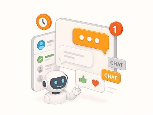 Live Chat Support Robot